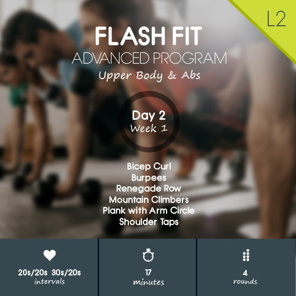 Day 02 - Upper Body & Abs Monday