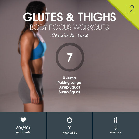 HIIT Workout Glutes and Thighs