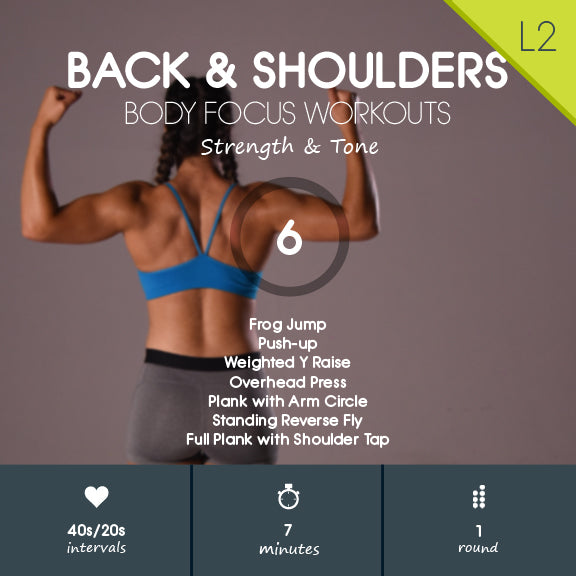 back and shoulder hiit workout