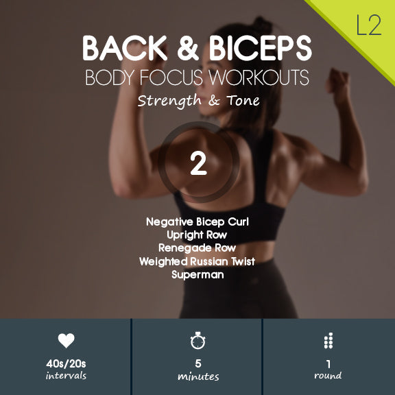 Back & Biceps Strength Builder