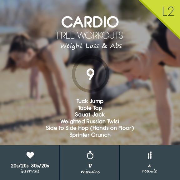 Cardio and Abs HIIT Workout