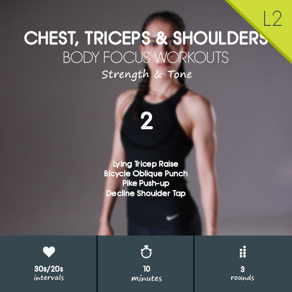 Chest, Shoulders and Triceps Workout