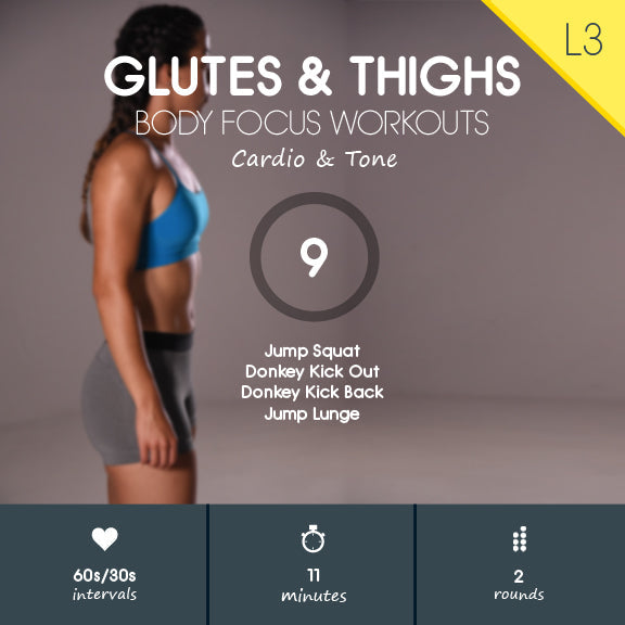 HIIT Glutes Workout Video