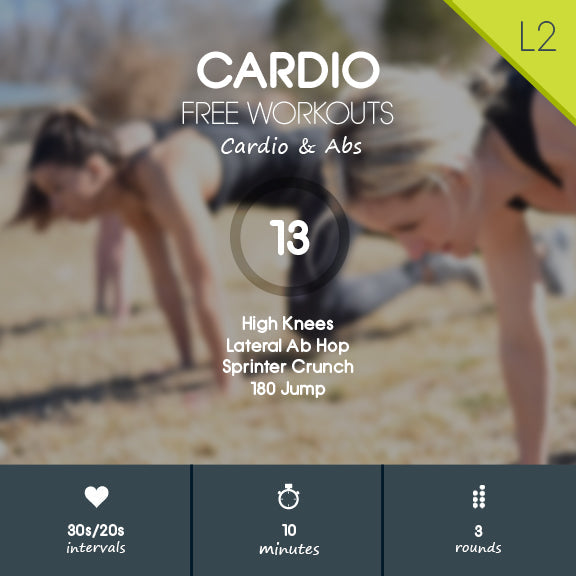 HIIT Cardio and Abs Workout Format