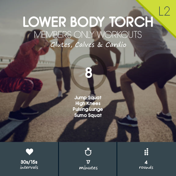 Lower Body Torch 08 - Outer Booty and Legs Home Workout